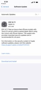 Apple lanza iOS 14.7.1 y iPadOS 14.7.1, obtenga los enlaces de descarga aquí