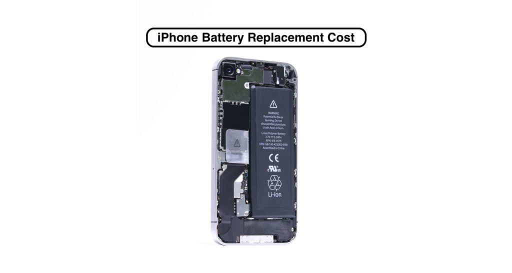 ¿Cuánto cuesta reemplazar la batería del iPhone en 2022?