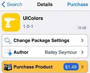 UIColors le permite personalizar el aspecto de las aplicaciones y la interfaz de usuario en iOS 7.