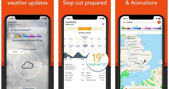 5 de las mejores aplicaciones meteorológicas para tu iPhone