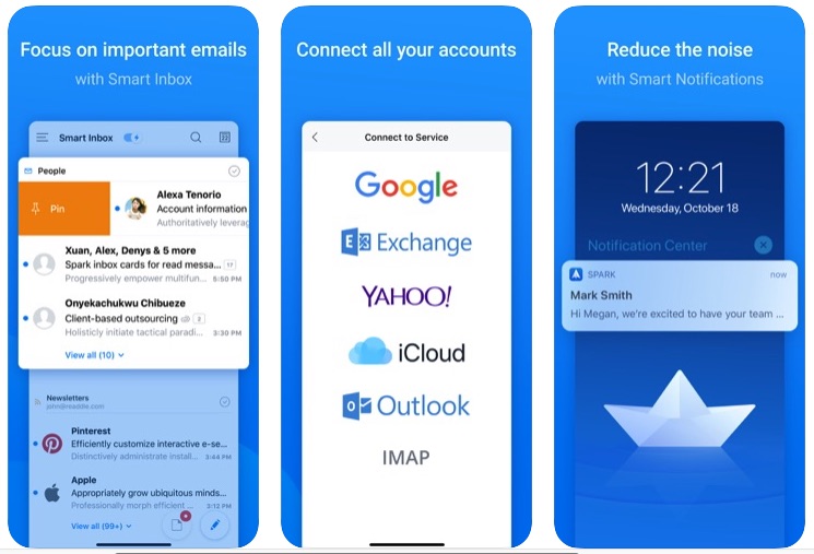 5 Mejores aplicaciones de Mail para iPhone y iPad (Alternativas a las aplicaciones de Mail)