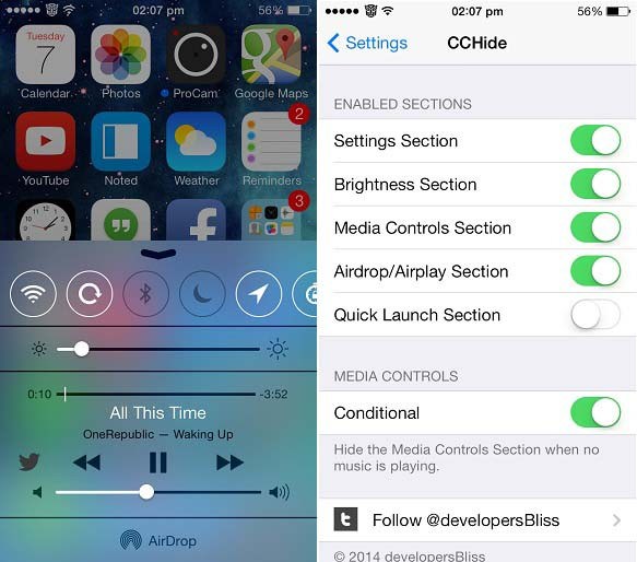 50 Debe tener ajustes y aplicaciones de filtración para cada usuario de iOS 7