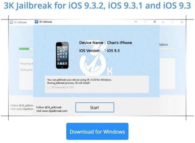 Advertencia: La herramienta 3K Jailbreak para iOS 9.3.1 es falsa.