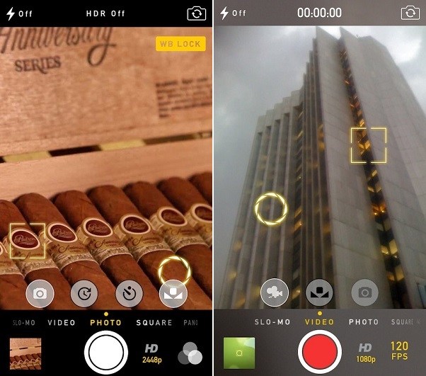 Añadir debe tener características de la cámara para almacenar la aplicación iOS 7 con CameraTweak 2