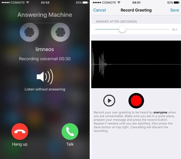 AnsweringMachine es el único ajuste del buzón de voz del iPhone que necesitará en su vida