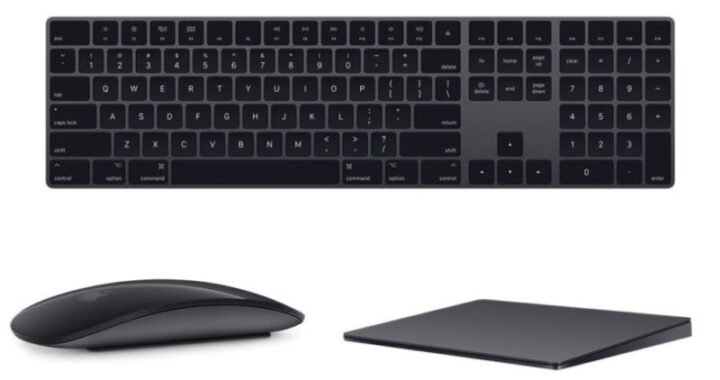 Apple ahora vende Space Gray Magic Keyboard, Mouse y Trackpad