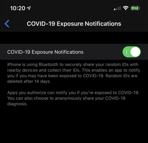 Apple añade funciones relacionadas con COVID-19 en iOS 13.5 Beta 3