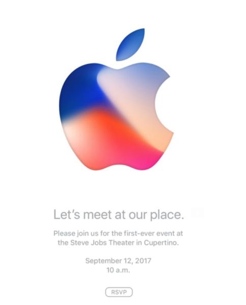 Apple anuncia el evento de iPhone 8 para el 12 de septiembre, tendrá lugar en el Steve Jobs Theater