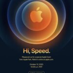 Apple anuncia el evento de iPhone Hi, Speed ​​para el 13 de octubre