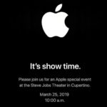 Apple anuncia el evento mediático'It's Show Time' para el 25 de marzo