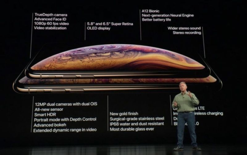 Apple anuncia el iPhone Xs y el iPhone Xs Max