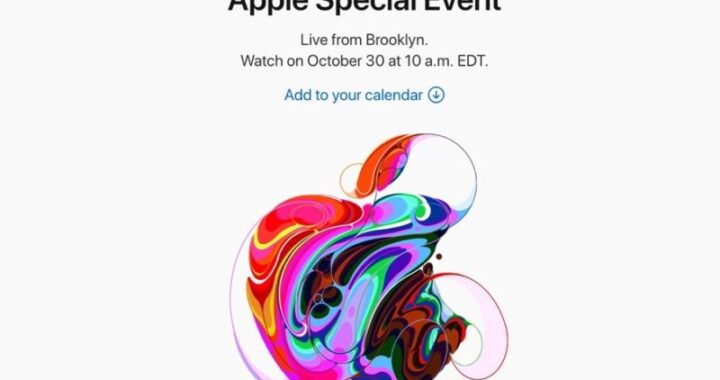 Apple anuncia un evento mediático para el 30 de octubre, podría anunciar nuevos iPads y Macs