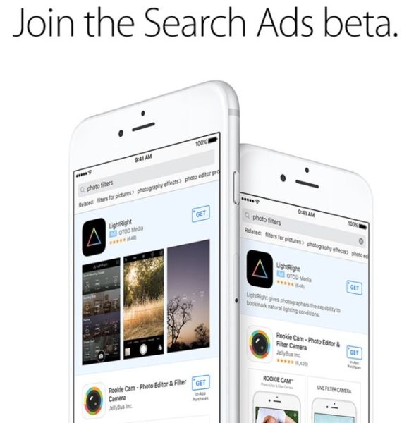 Apple invita ahora a los desarrolladores a probar los anuncios de búsqueda de la tienda de aplicaciones Beta Test App Store