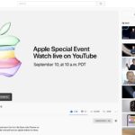 Apple para Livestream evento de iPhone 11 en YouTube
