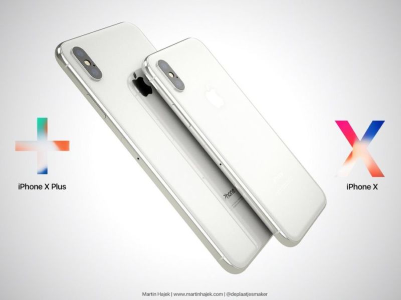 Así es como podría verse un iPhone X de tamaño grande[Concepto]