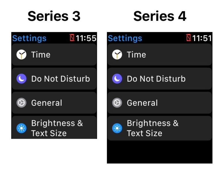 Así es como se verán las aplicaciones en la pantalla más grande de Watch Series 4
