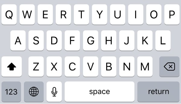 Aumentar la velocidad de borrado de texto en el teclado iOS Stock con toque 3D