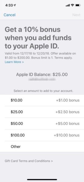Cómo añadir fondos a tu ID de Apple en iPhone, iPad, Mac o Windows