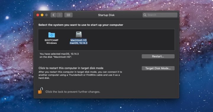 Cómo cambiar el disco de inicio en Macs con la instalación de Boot Camp