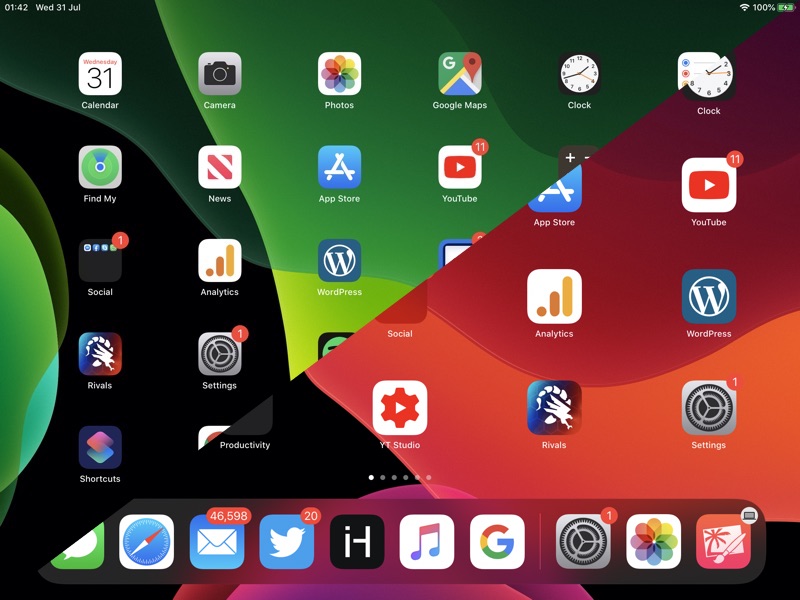 Cómo cambiar el tamaño de los iconos de la pantalla de inicio en iPadOS