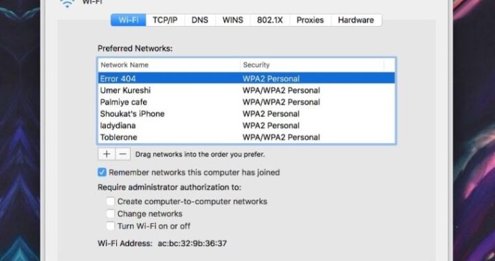 Cómo cambiar la red Wi-Fi a la que se conecta primero tu Mac