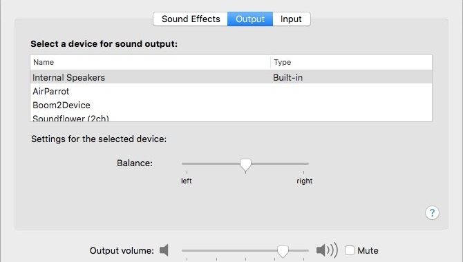 Cómo cambiar rápidamente el dispositivo de salida de sonido en un Mac