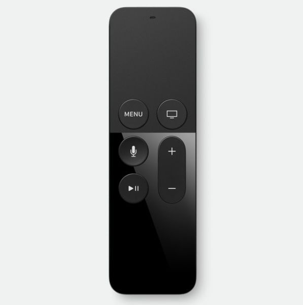 Cómo controlar el volumen en dispositivos equipados con IR con Apple TV Siri Remote