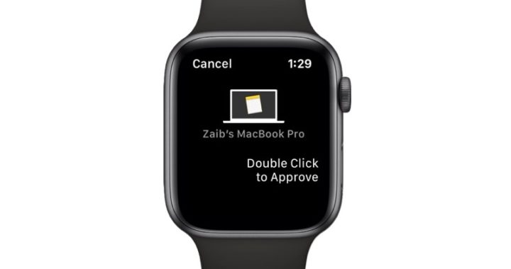 Cómo desbloquear aplicaciones Mac con Apple Watch en macOS Catalina