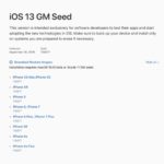 Cómo descargar e instalar iOS 13 GM en iPhone