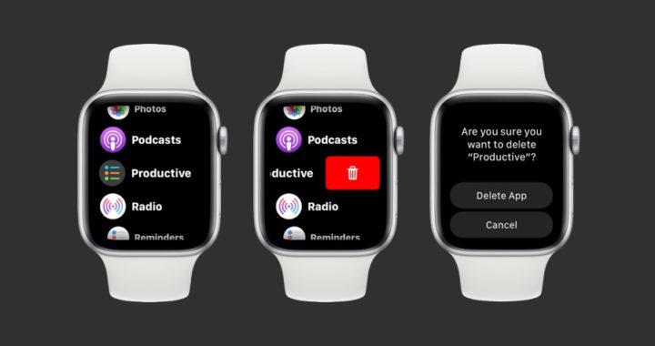 Cómo eliminar aplicaciones en Apple Watch List Ver