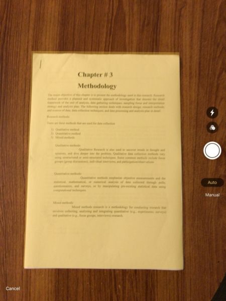 Cómo escanear un documento en el iPhone o iPad sin ninguna aplicación de terceros