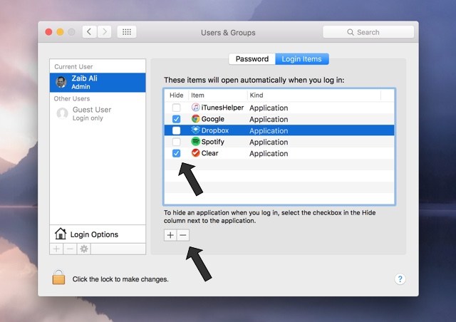 Cómo evitar que determinadas aplicaciones se abran automáticamente al iniciar un Mac