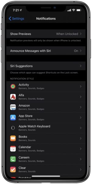 Cómo evitar que las aplicaciones te envíen notificaciones en el iPhone o el iPad