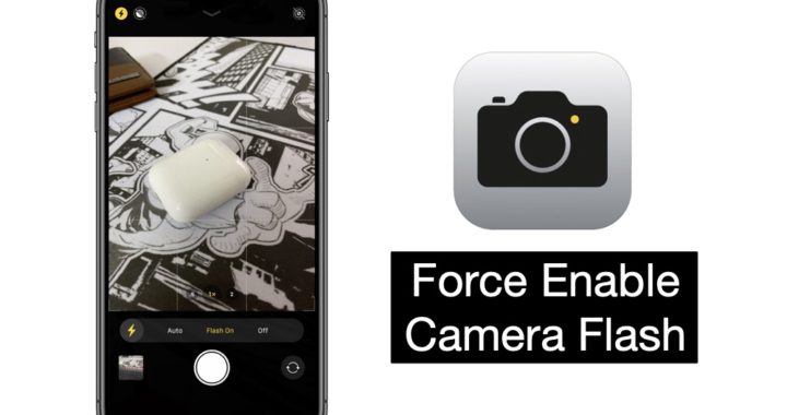 Cómo forzar la activación del flash en la cámara del iPhone 11