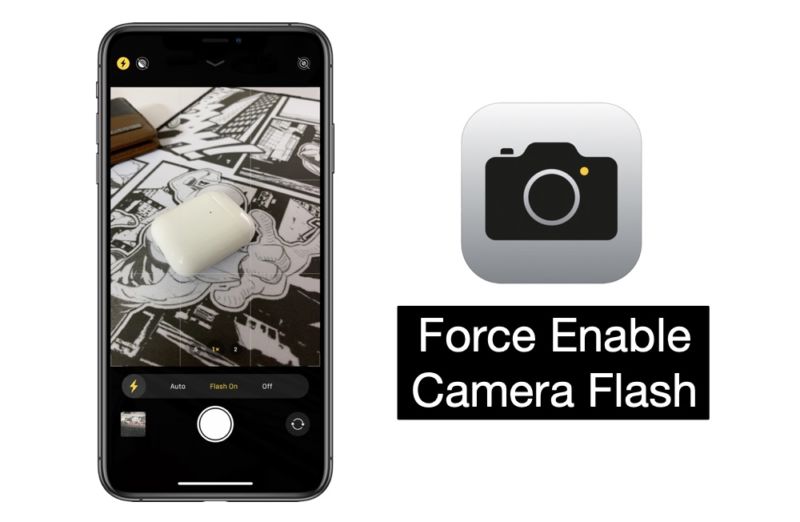 Cómo forzar la activación del flash en la cámara del iPhone 11