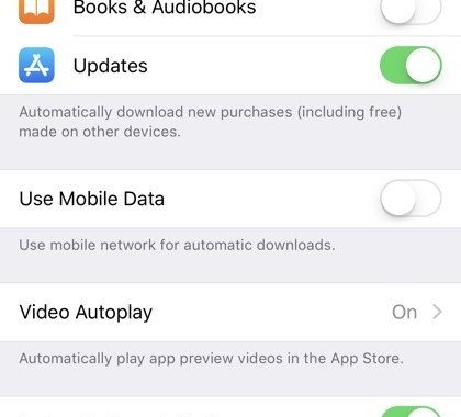 Cómo habilitar las actualizaciones automáticas de aplicaciones para App Store