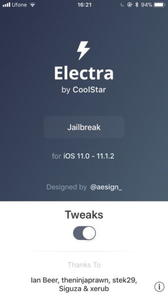 Cómo hacer Jailbreak e instalar Cydia en iOS 11.1.2 con la herramienta Electra