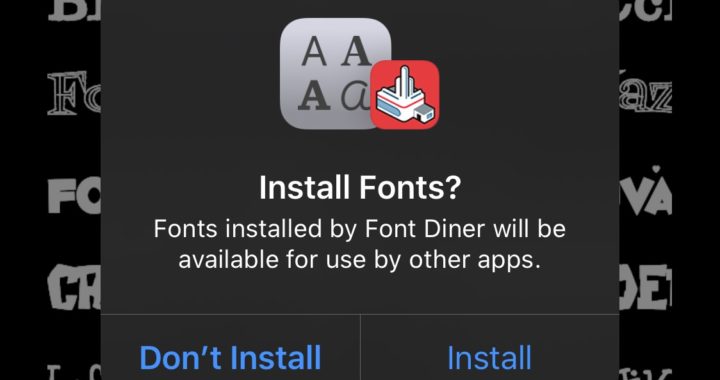 Cómo instalar fuentes en iOS 13 y cómo eliminarlas