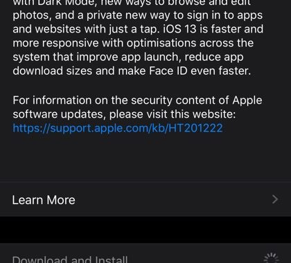 Cómo instalar iOS 13 Final y evitar iOS 13.1 Beta