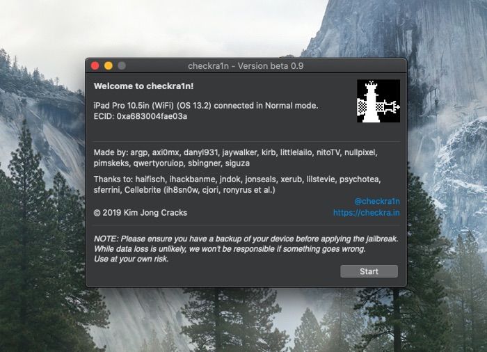 Cómo Jailbreak iOS 13 Con checkra1n En un Mac