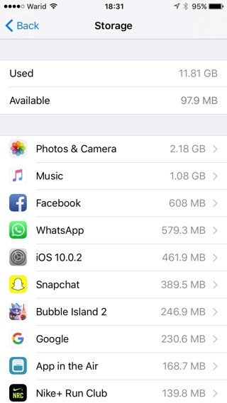 Cómo liberar memoria mediante la borrado de archivos de actualización de software OTA iOS no deseados