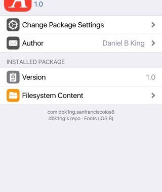 Cómo obtener la nueva fuente San Francisco de iOS 9 en iOS 8