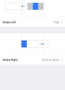 Cómo personalizar los gestos de deslizamiento en la aplicación de correo de iPhone