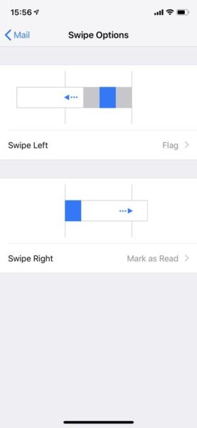 Cómo personalizar los gestos de deslizamiento en la aplicación de correo de iPhone