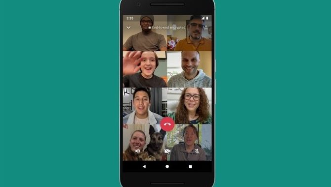 Cómo realizar videollamadas de WhatsApp con 8 personas