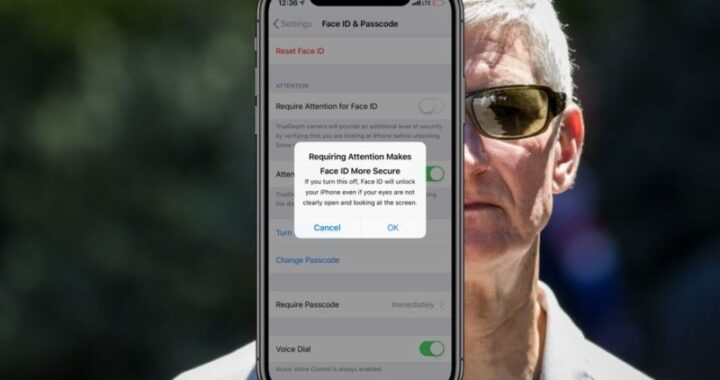 Cómo usar el Face ID con sus gafas de sol favoritas