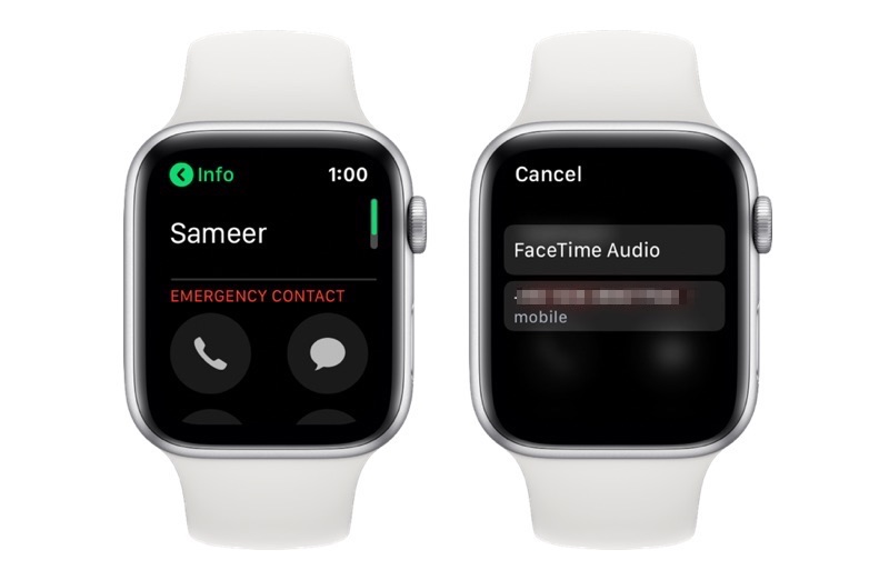 Cómo usar FaceTime en el reloj de Apple para llamar a tus amigos