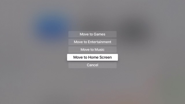 Cómo usar las carpetas en el Apple TV (consejo)