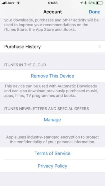 Como visualizar o histórico de downloads/compras do ID Apple