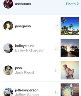 Comparta fotos y vídeos en privado con sus amigos usando Instagram Direct